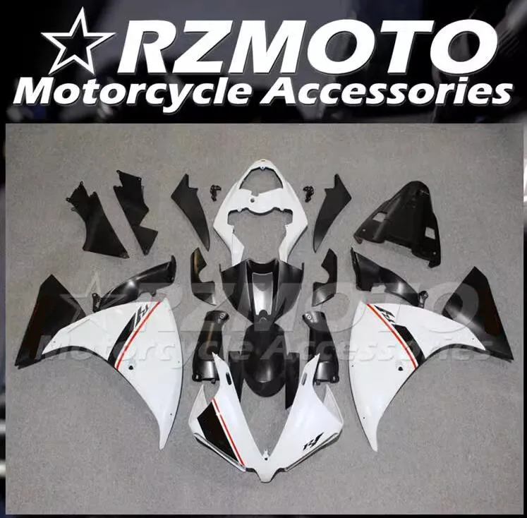 

New ABS Motorcycle Fairings Kit Fit For YAMAHA YZF- R1 2012 2013 2014 12 13 14 Bodywork Set Black White