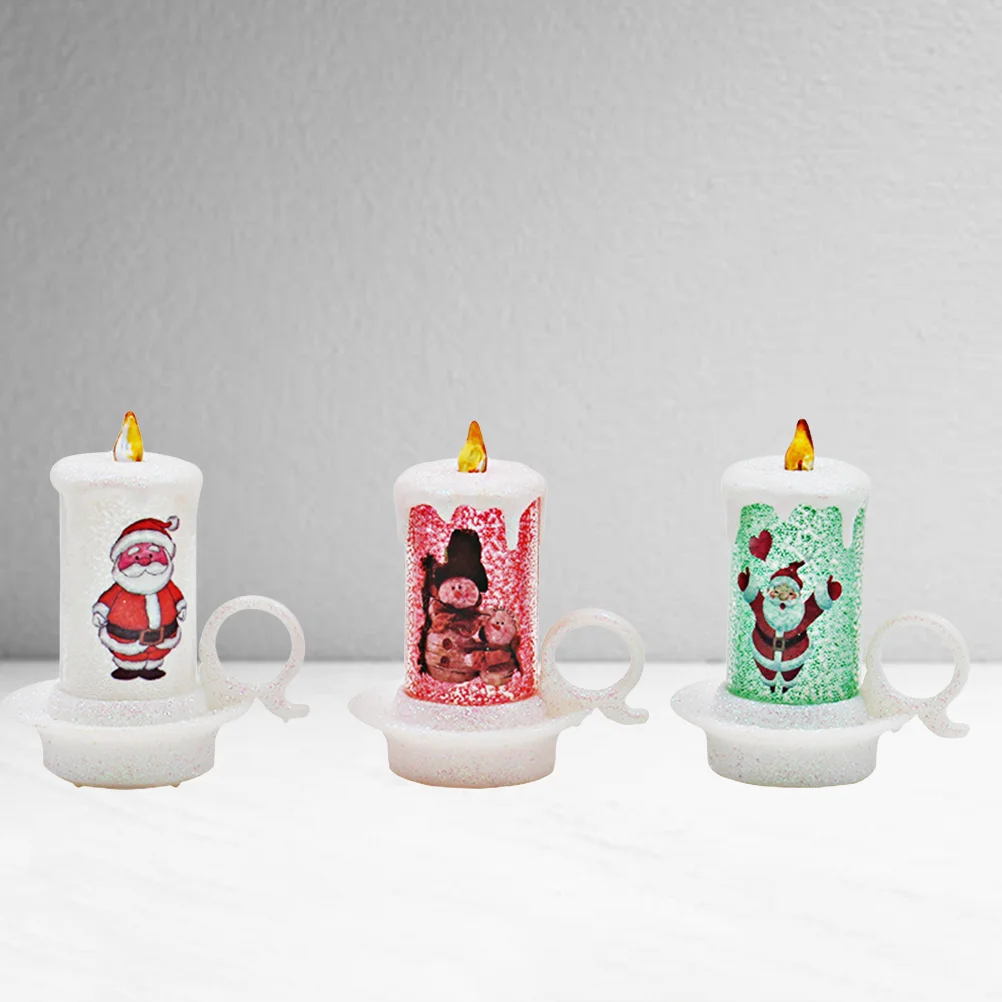 

3Pcs Party Supplies Decorative Electronic Lamp for Home