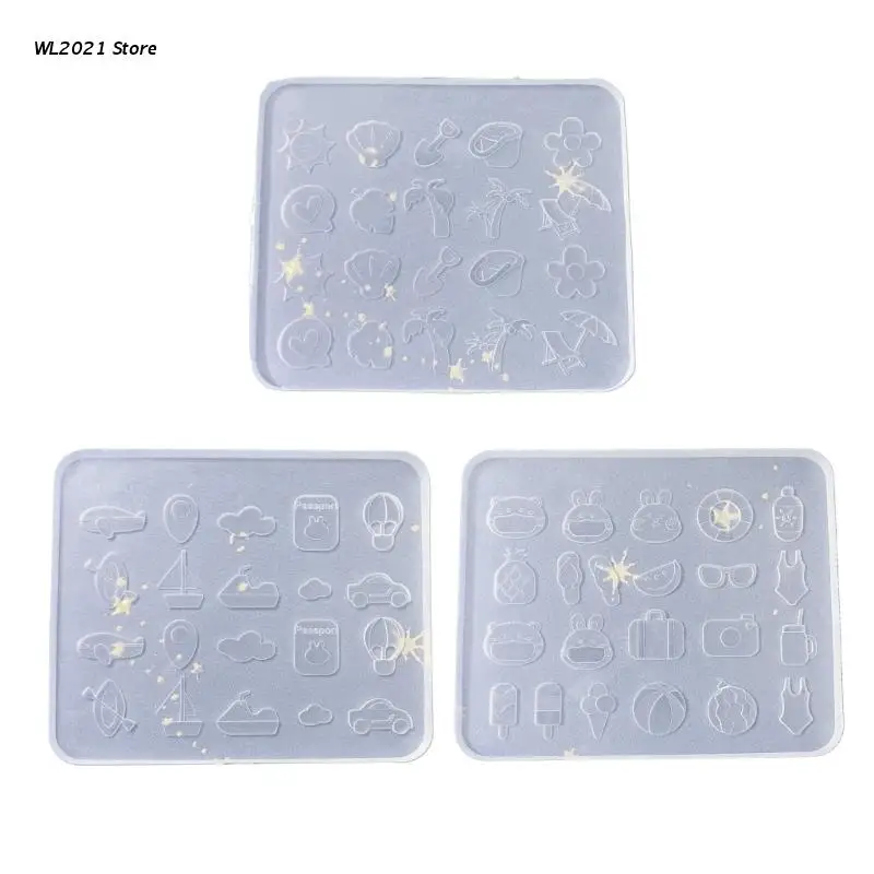 

Coconut Palms Resin Molds for Filling Craft Seaside Holiday Theme Epoxy Casting