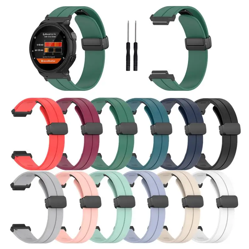 

Magnetic Strap Comfortable To Wear Security Closed Flexible And Durable Attractive Design Easy To Use Silicone Strap Perfect Fit