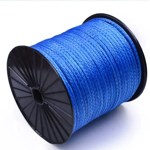

12 strands uhmwpe rope marine mooring towing winch rope