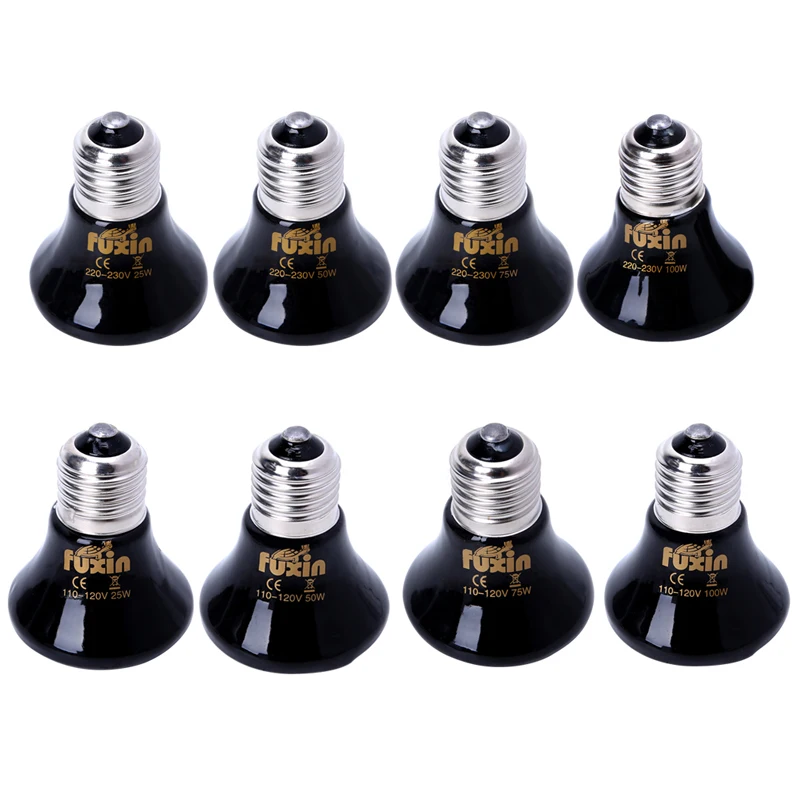 

Ceramic Heat Heat Emitter No Light Pet for Small Reptiles Chick for Turtle Brooder
