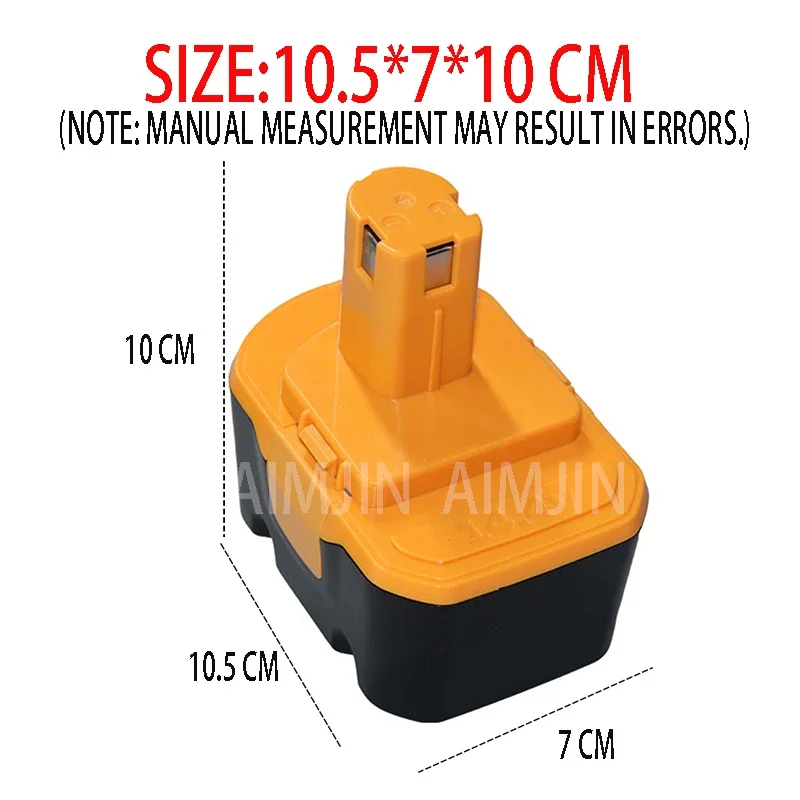 Сменная батарея для беспроводной дрели Ryobi 14 4 В 4800/6800/9800 мА/ч
