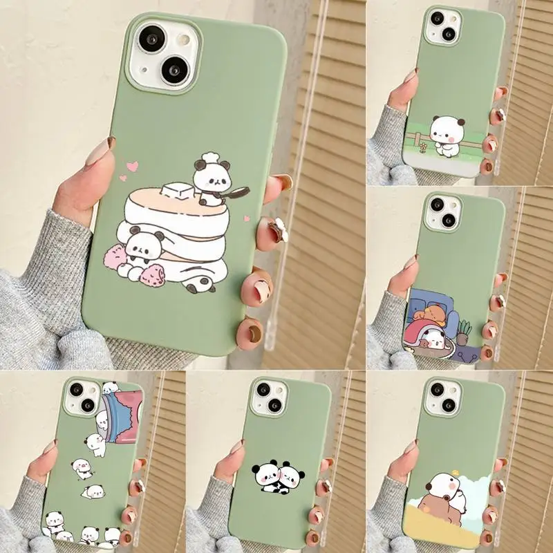 

Cute Chinese Panda Phone Case For Iphone 7 8 Plus X Xr Xs 11 12 13 Se2020 Mini Mobile Iphones 14 Pro Max Case