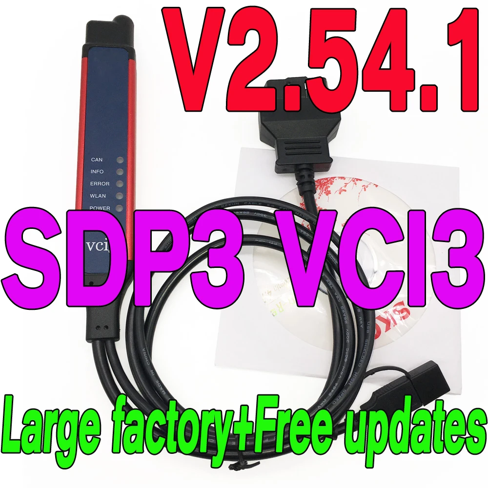 

2023 Best Quality Wifi VCI3 SDP3 Update Hardware With Original Database License Key for Heavy Duty Trucks Scania Engine Diagnost