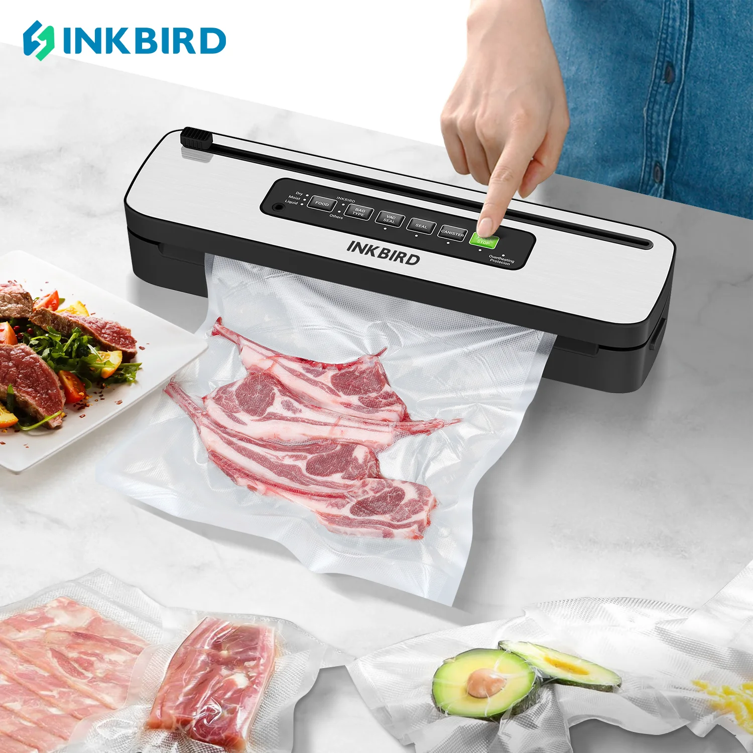 

INKBIRD INK-VS05 Комплект для вакуумной упаковки