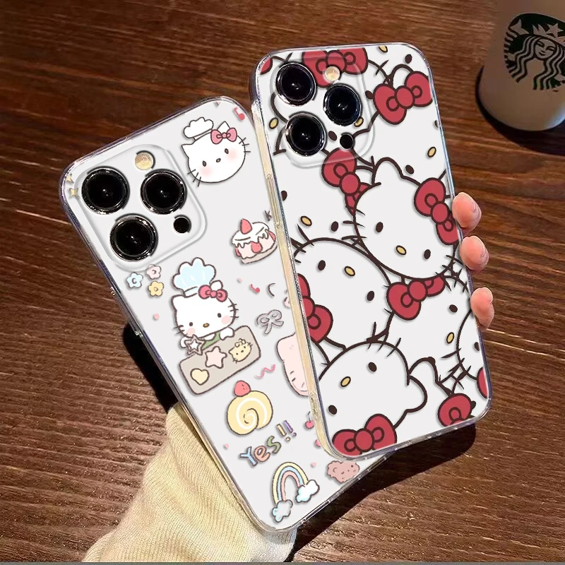 Милый мягкий чехол H-hello K-Kitty для LG K71 K8 Plus K9 Lite Q510 K92 Q92 Stylo 6 7 V40 V50 V60 Velvet G9 X4 Q61 Q60
