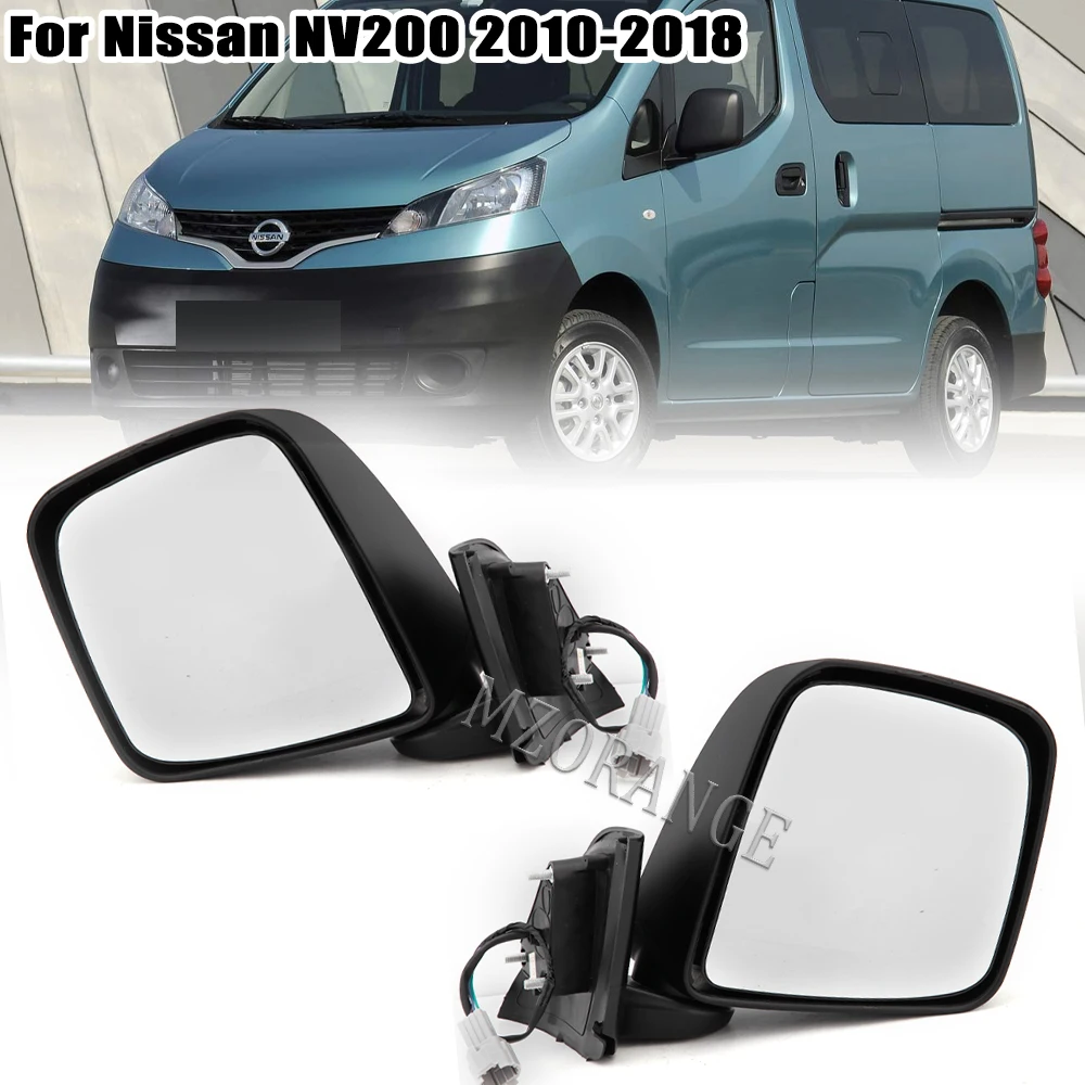 

Автомобильное боковое зеркало заднего вида в сборе, драйвер для Nissan NV200 2010 2011 2012 2013 2014 2015-2018, крыло, зеркало заднего вида с 3 контактами