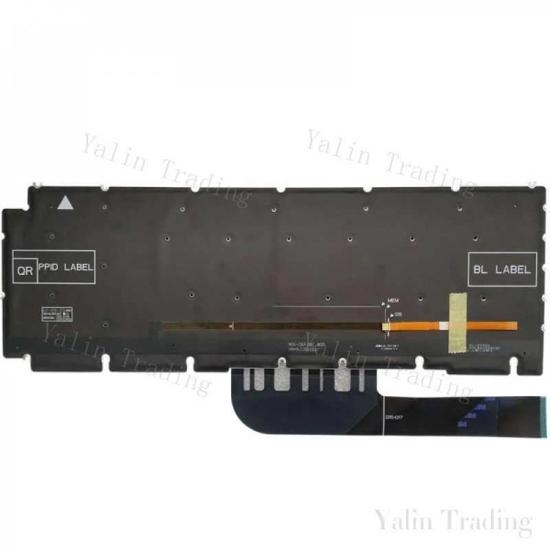 Фото Новая оригинальная клавиатура для ноутбука с подсветкой (US) для DELL G15 5510 5511 5515 5520, строго протестирована, сертифицирована, совместима, 0H4XRJ №2