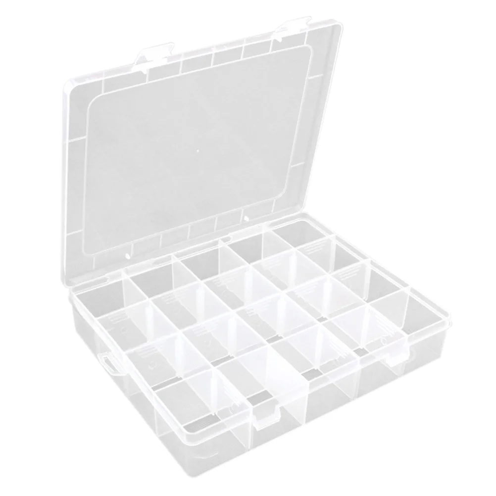 

Box Storage Jewelry Clearearring Organizer Container Beads Rings Small Earrings Forgrid