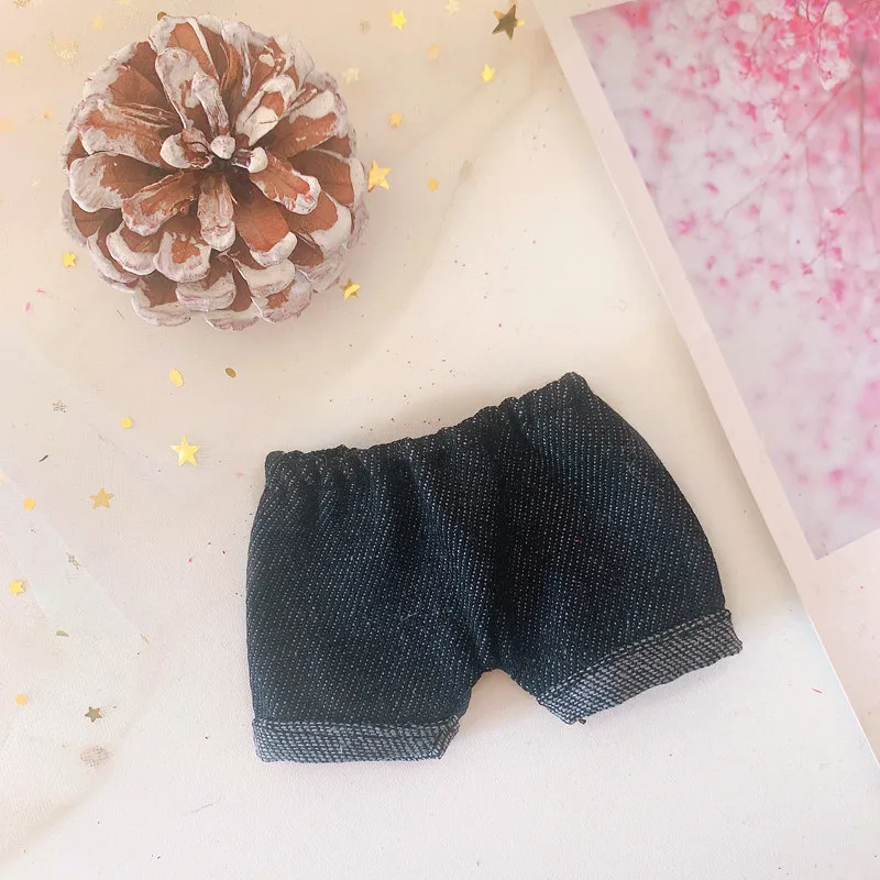 Джинсовые брюки в стиле аниме черные и синие 20 см |