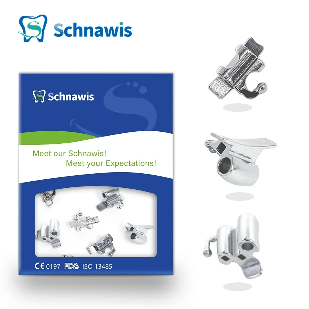 4 шт./набор Стоматологические Ортодонтические сварочные зубные трубки