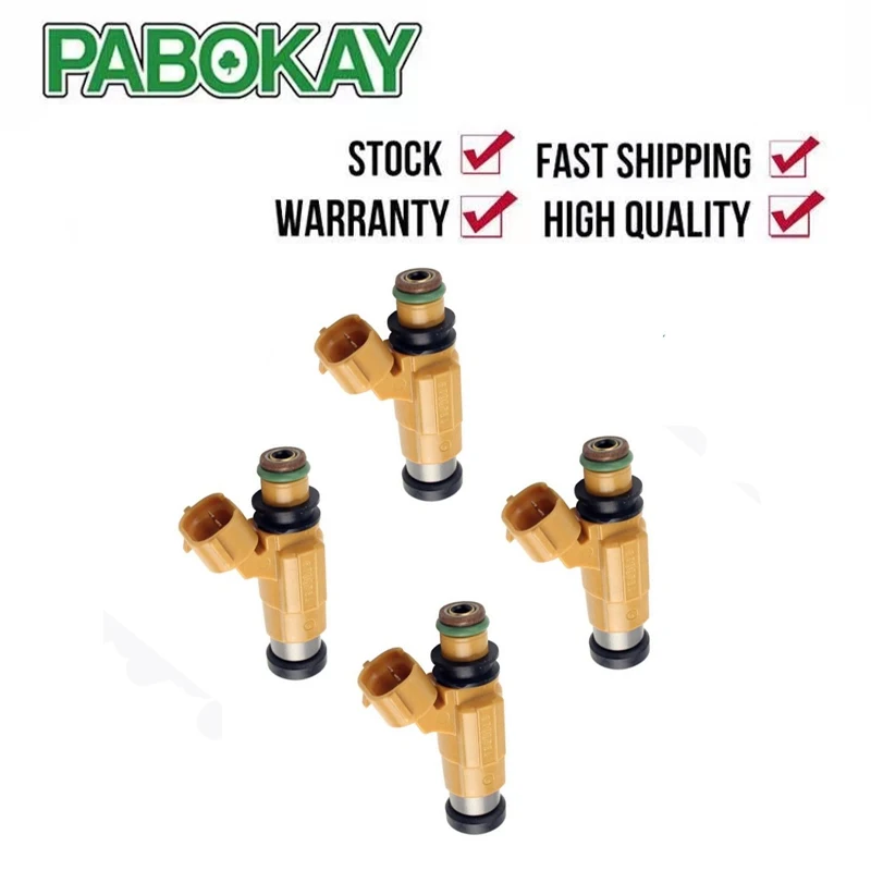 

4 Pieces New Fuel Injector For Mitsubishi Galant MD319792 CDH275 Yamaha outboards 150HPF200 F225 LF225 LF200 69J-13761-00-00