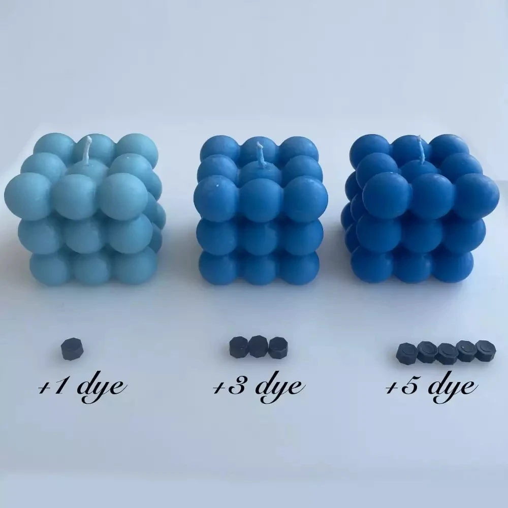 12-цветная свечная краска сделай сам разноцветный пигмент хлопья соевый воск