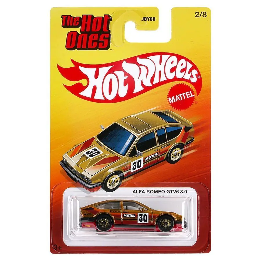 Фото Новые машинки Hot Wheels The Hot Ones Mix 2: Volkswagen, Alfa Romeo, Ford, BMW, Lamborghini, Toyota Camaro, Honda, масштаб 1:64, литые под давлением, из сплава, подарок, игрушка №2