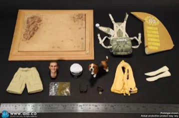 

1/6 DID D80154 WWII Series Star of Africa Pilot Hero Hans Joachim Marseille E60060 Soldier Stand Platform Full Set For Action