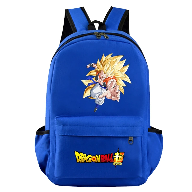 Фото Рюкзак с изображением аниме Dragon Ball, школьный рюкзак для мальчиков и девочек, повседневная сумка, студенческий рюкзак Гоку, сумка большой вместимости, легкая сумка №2