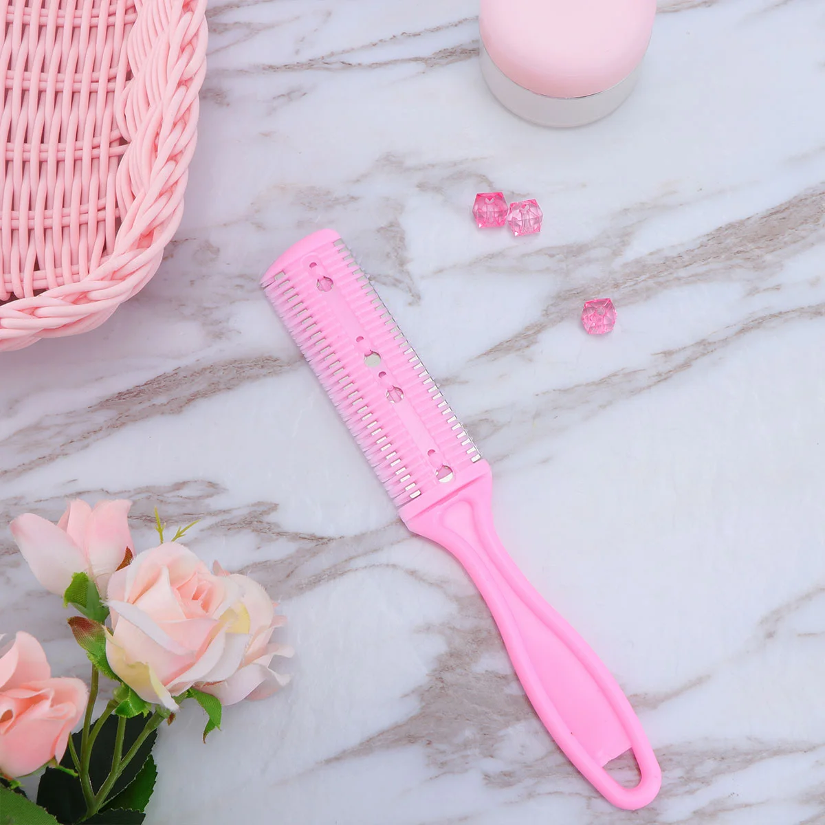 

Hair Comb Scissors Shaper Cutting Trimmer Ends Styling Trimming Side Haircut Double Shears Thinning Thinner Thick