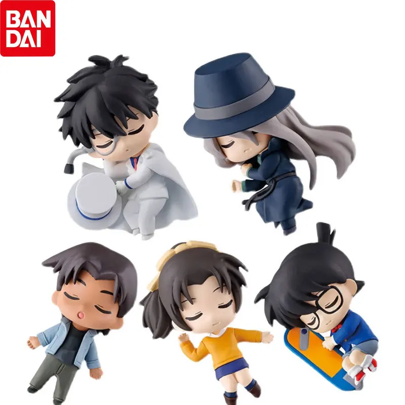 

BANDAI Genuine Anime Figures Detective Conan Nobita Nobi Kuroba Kaito Action Figures Model Collection Hobby Gifts Toys