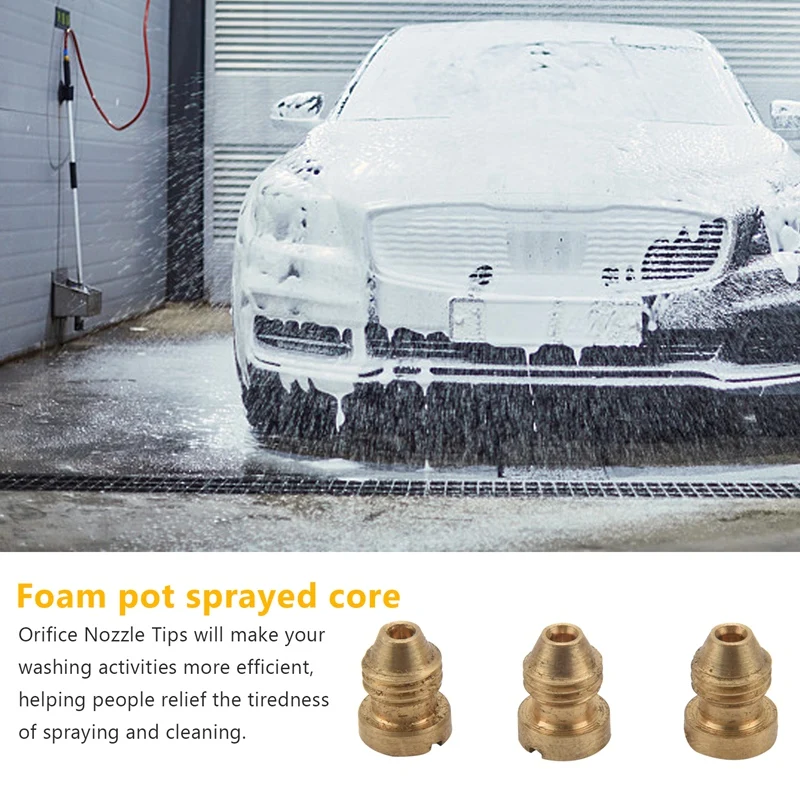 3 шт. насадки для пенной пушки 1 мм