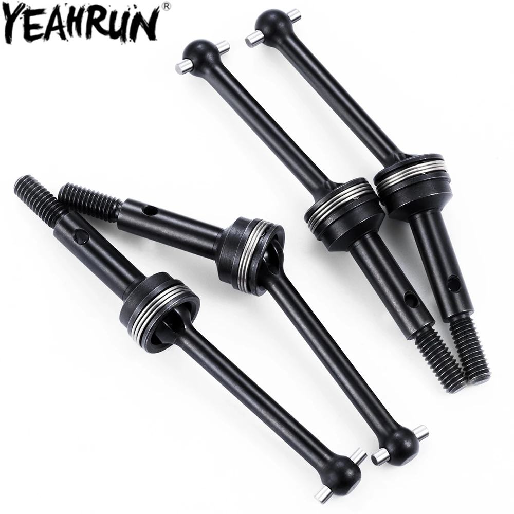 YEAHRUN Стальной приводной вал CVD Dogbone Детали передней и задней оси для 1/10 RC