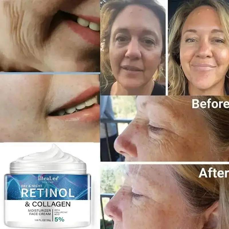 Крем от морщин Retinol для мужчин эффективное увлажняющее и укрепляющее средство