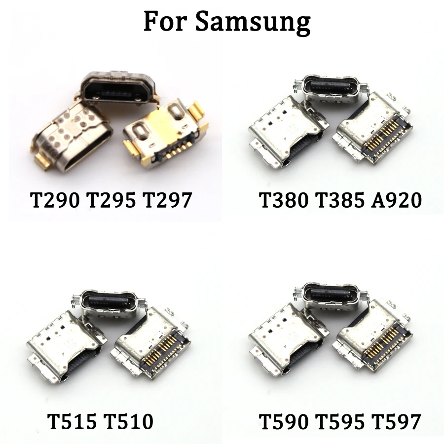 2 шт. разъем USB для зарядки док-станции Samsung Galaxy Tab A 8 0 2019 T295 T290 T297 SM-T290 SM-T295 10 5 T590 T595 T597