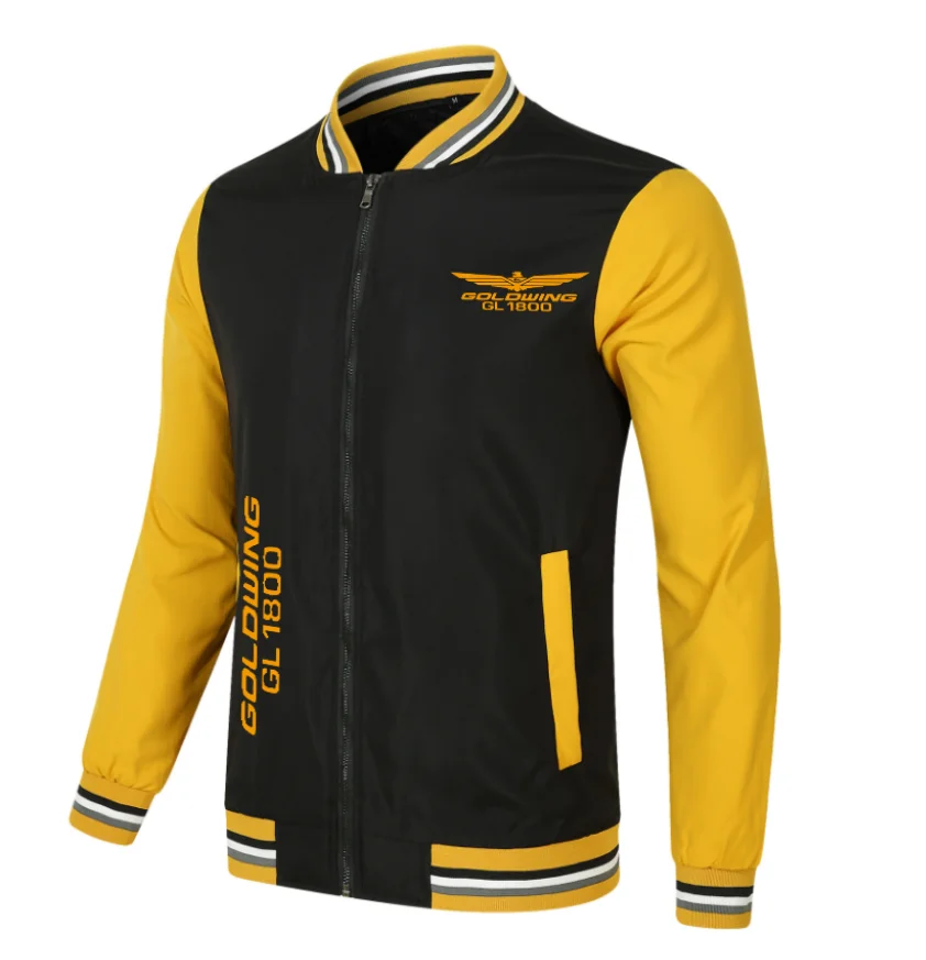 

2023 New for GoldWing motorcycle logo Jacket Windproof Jacket Mobike Riding Windbreaker Sweatshirts Racing zipper Coat