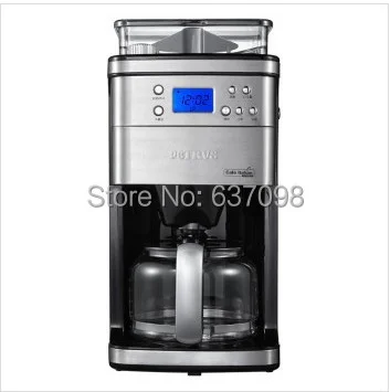 

china Petrus PE3500 full automatic American coffee home auto grinder cafe beans machine household drip coffee maker 220-230-240V