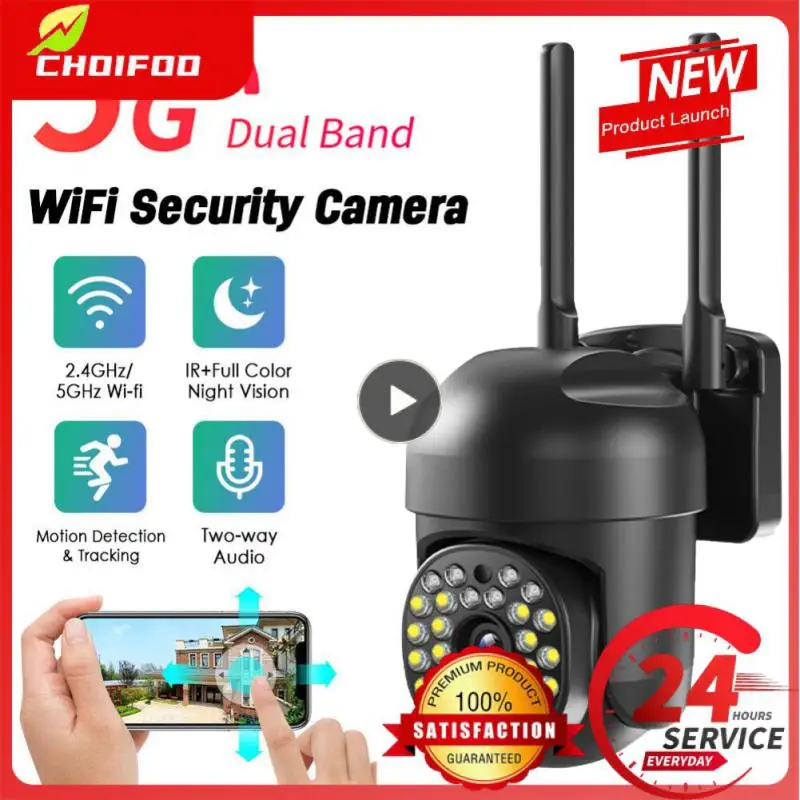 

Wireless Wifi Dual Band Camer Cctv Ir Night Vision 1080p Wifi Ip Camera Security Protection Surveillance Camera Auto Tracking