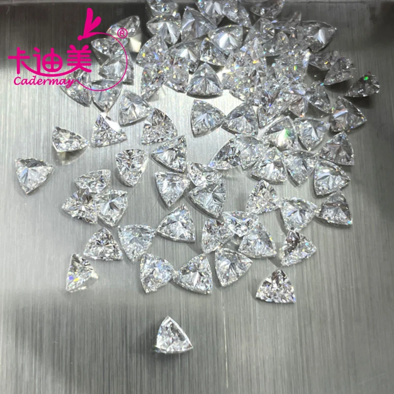 Камни для изготовления ювелирных изделий CADERMAY trilcut Melee D VS1
