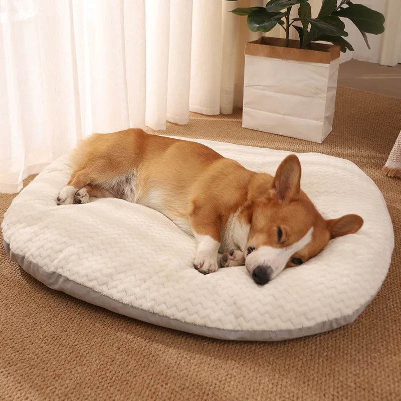 

Dog Cat Bed Mat Pet Pillow Soft Fleece Puppy Sleeping Cushion Nest Mattress Sofa Beds Kennel Washable for Big Medium Small Dogs