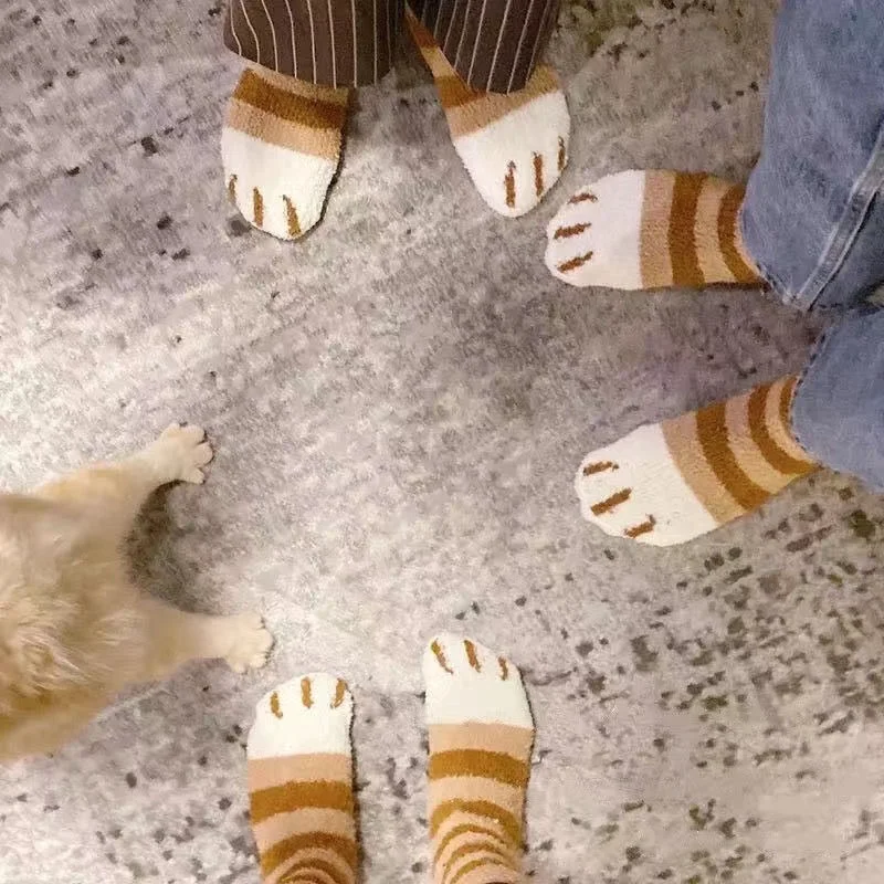 Носки Женские уютные зимние кавайные чулочно-носочные изделия стильные