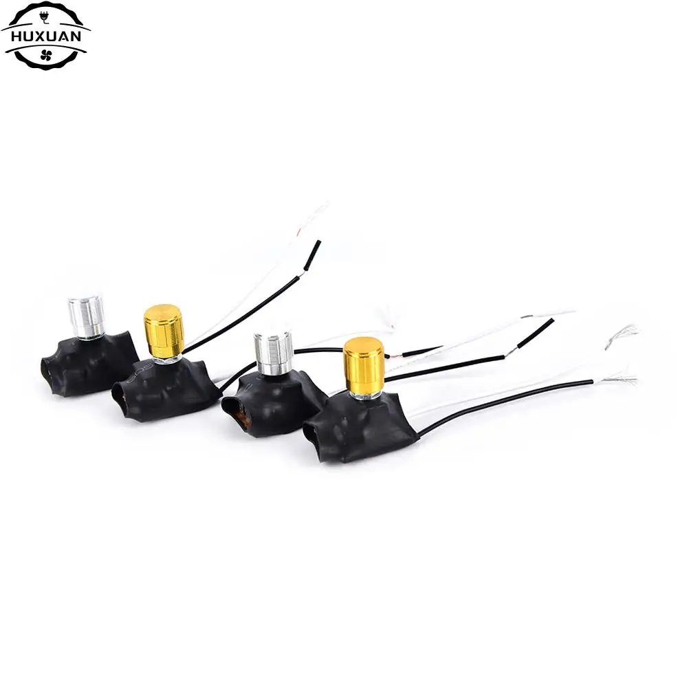Фото 2 Way 220V 1A/3A Золотой/Серебряный Тон Настольная лампа полного спектра Диммер поворотный переключатель №1