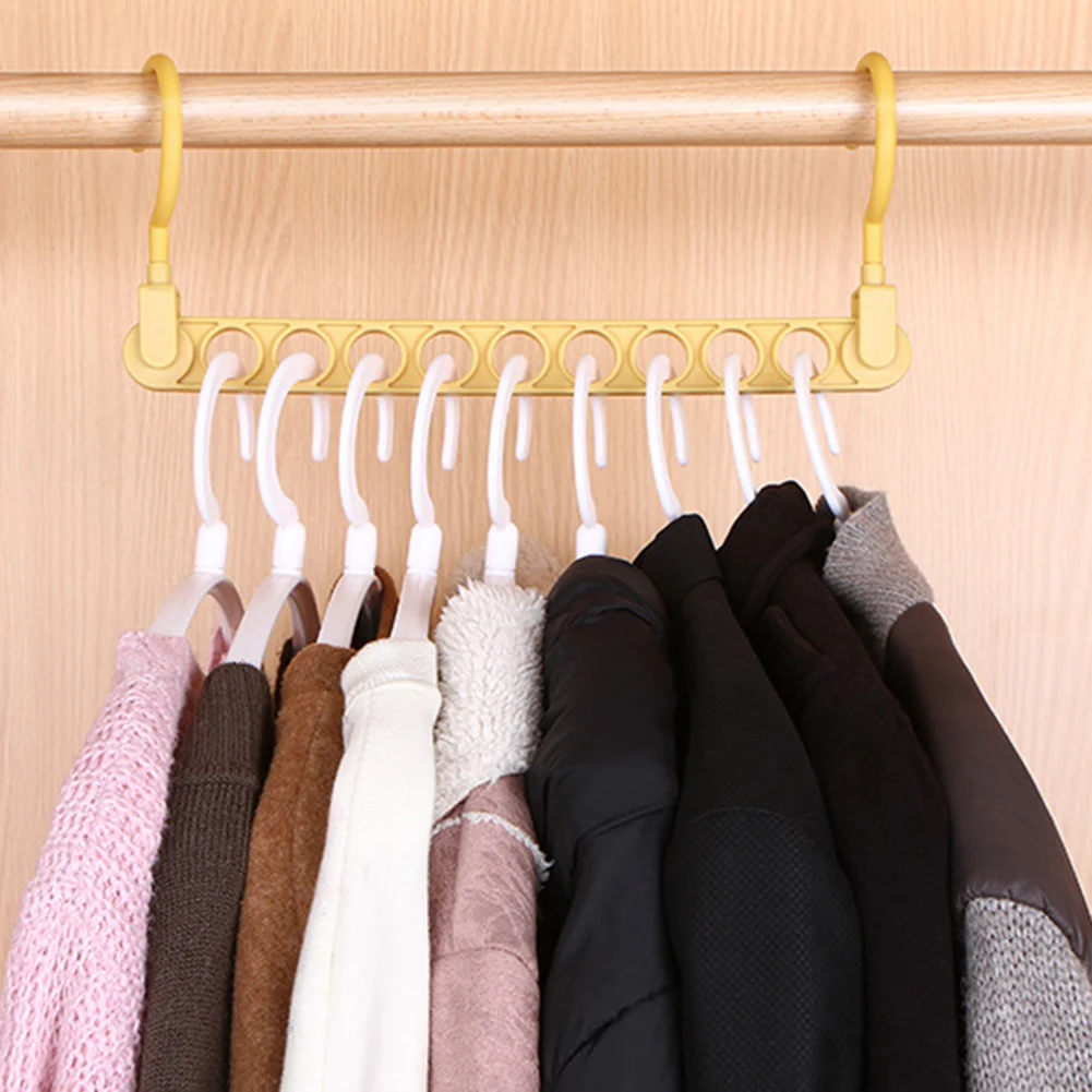 

Multi-port Support Hangers For Clothes Drying Rack Multifunction Plastic Clothes Rack Drying Hanger Storage Hangers