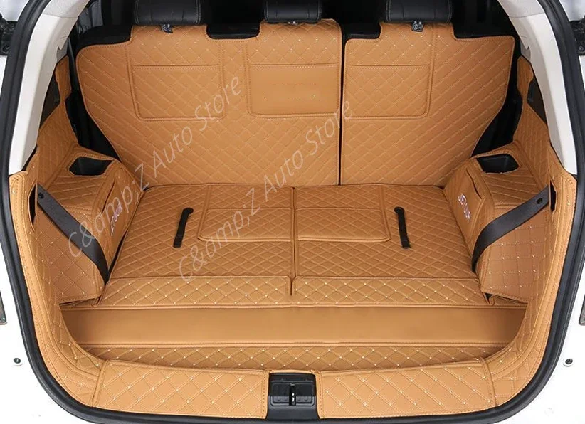 

Автомобильные чехлы для багажника Jetour X70 Plus Soueast DX8 Plus Soueast S07 2020-2027, кожаные задние коврики для багажника, коврик для хранения, автоаксессуары