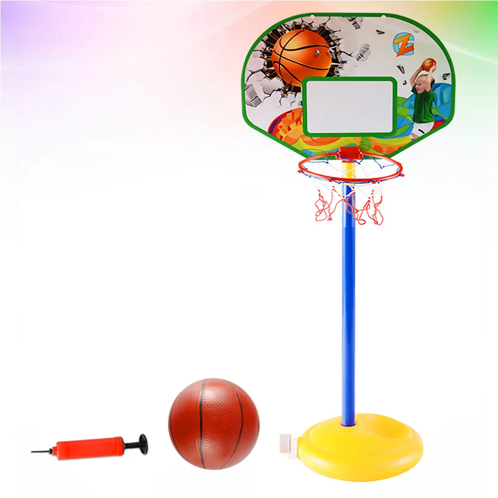 

3pcs Basketball Toys Set Creative Adjustable Height Basketball Toys Set for Baby Kid Child (1pcs Basketball Rack, 1pcs
