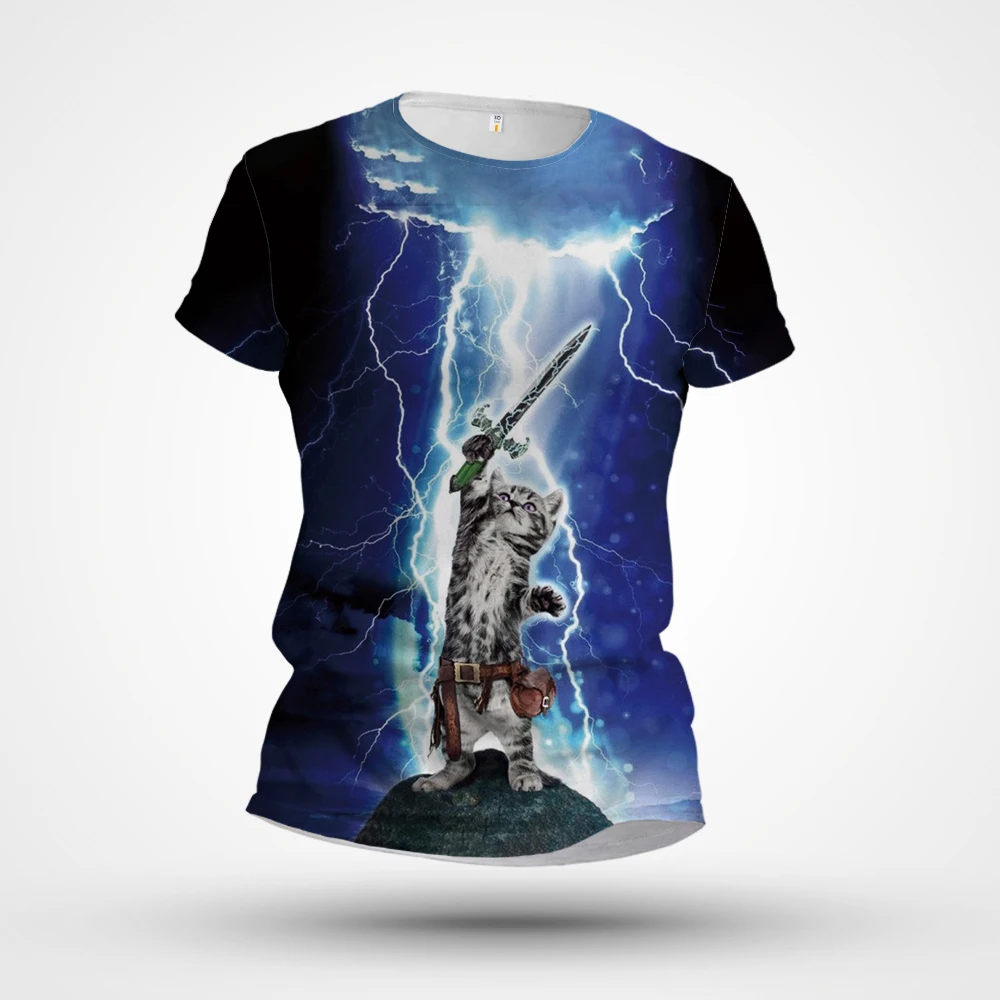 

Men's Short Sleeved Shirt 3D Fashion Printed T-shirt Short Sleeved Shirt