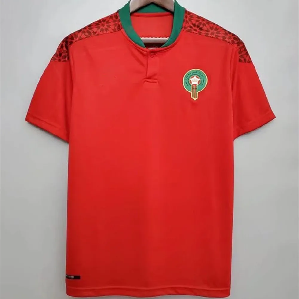 

2021 Morocco home away soccer Jerseys EN-NESYRI HAKIMI BONO LOUZA AMRABAT SAÏSS AGUERD football shirt kit