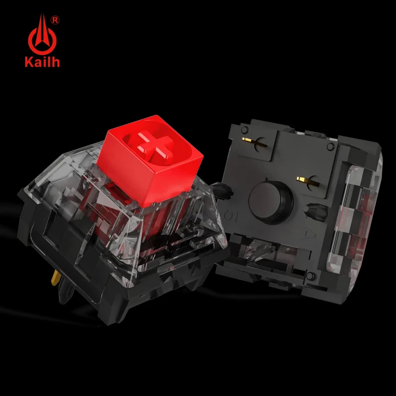 Фото Kailh Box V2 Switch BOX Белый Красный Коричневый Переключатели для пользовательской механической клавиатуры DIY 5-контактные RGB-совместимые переключатели Cherry MX №3