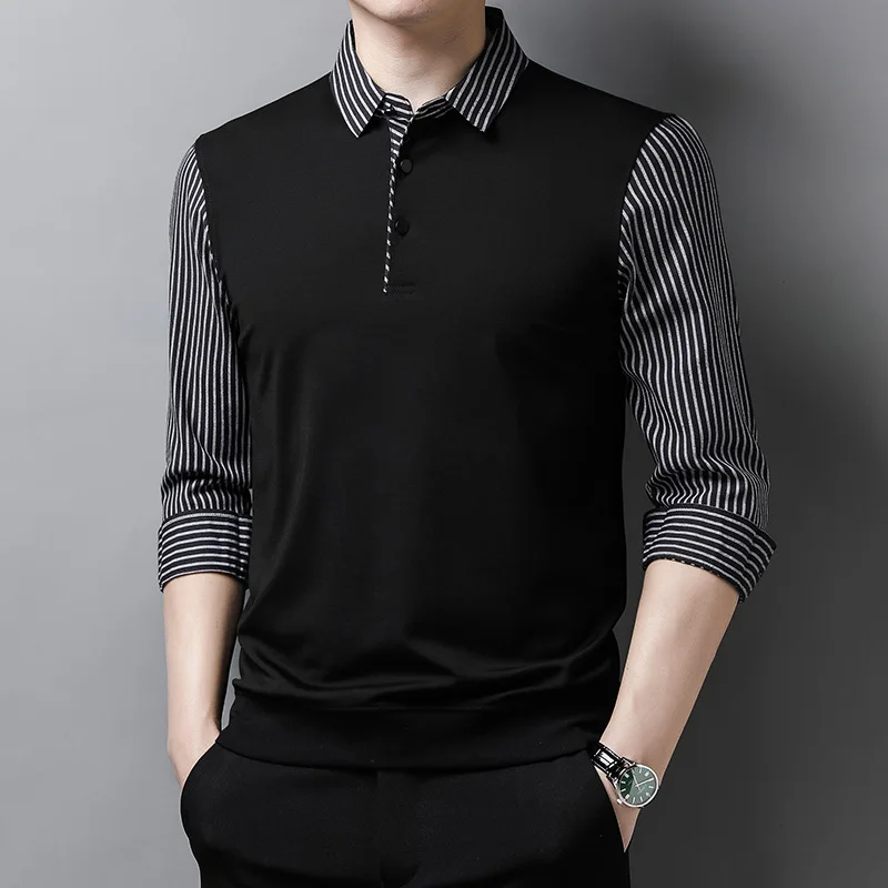 

Polo Shirt Men's Golf Shirt Summer Casual Outdoor Sports Quick-drying Fashion Young and Middle-aged Polo Shirt