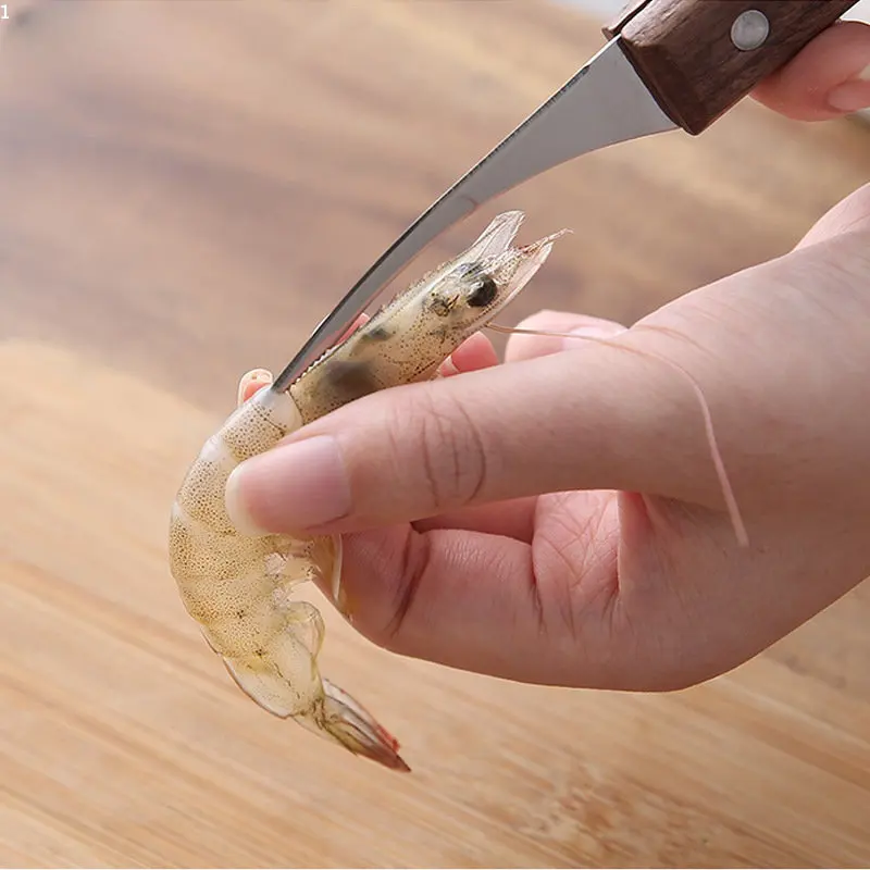 

Stainless Steel Shrimp Thread Removal Tool Cleaning Shrimp Intestines Fish Belly Picking Shrimp Thread Knife Kitchen Tools