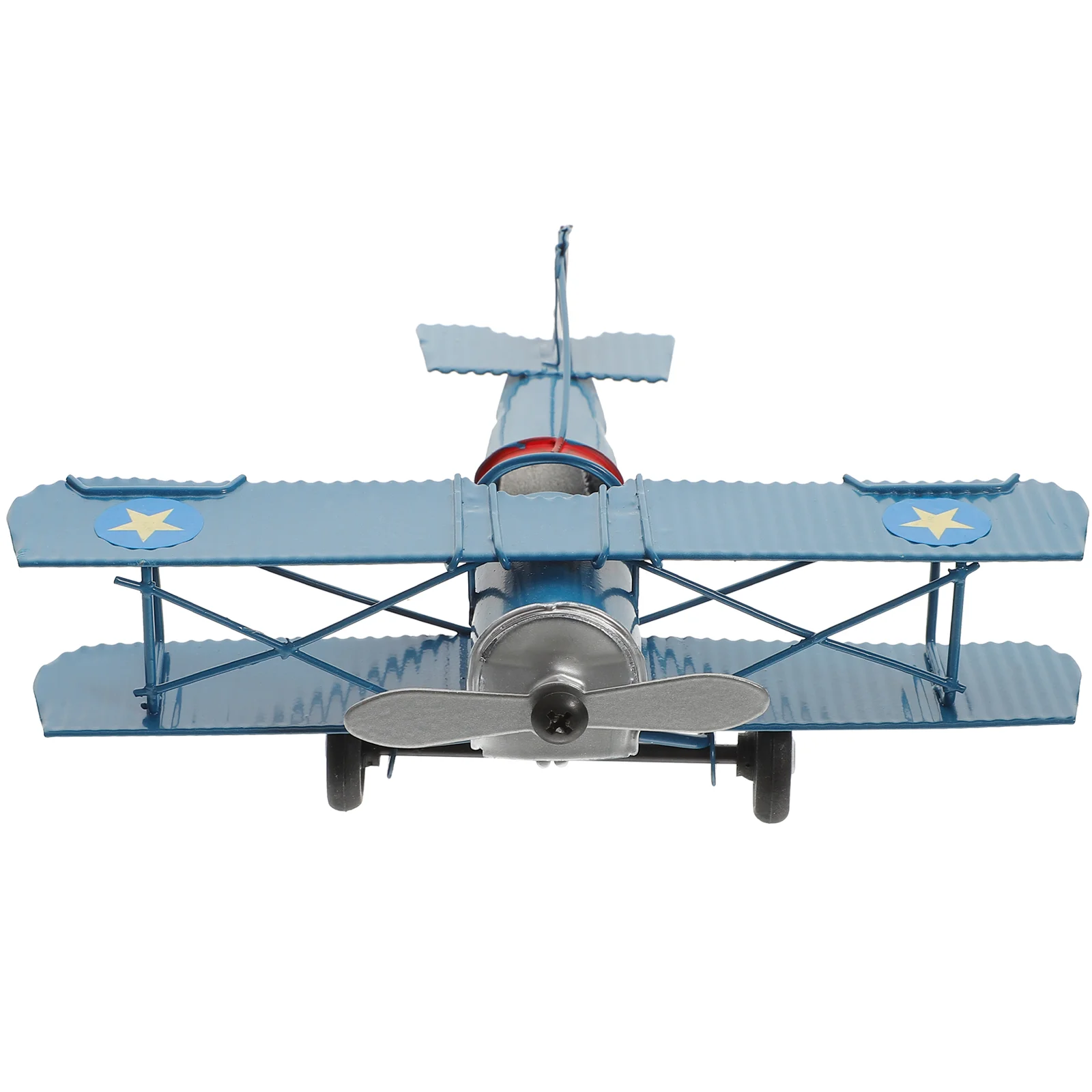 

Airplane Model Ornament Mini Toy Office Bedroom Decor Crafts Metal Hanging Airplane Iron Airplane Models Child