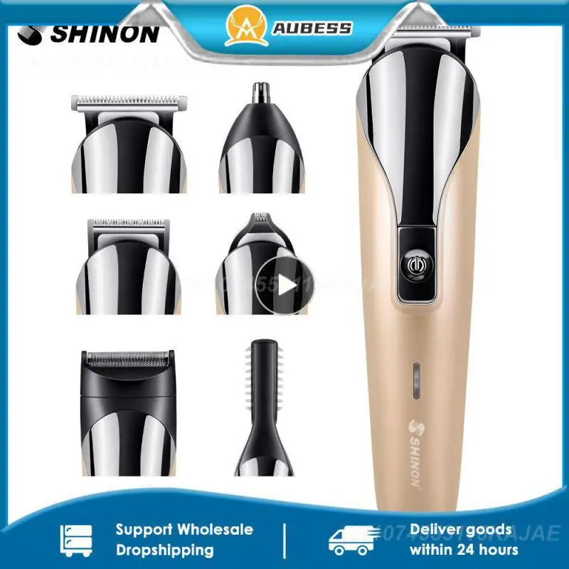 

1~4PCS Kemei KM-8508 Hair Clipper Hair Trimmer Electric Clipper Razor Shaver Beard Trimmer Men Shaving Machine Cutting Nose