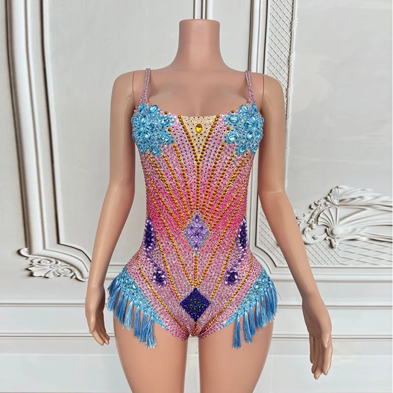 Сексуальный костюм танцовщицы Gogo для ночного клуба бара танцевальная одежда