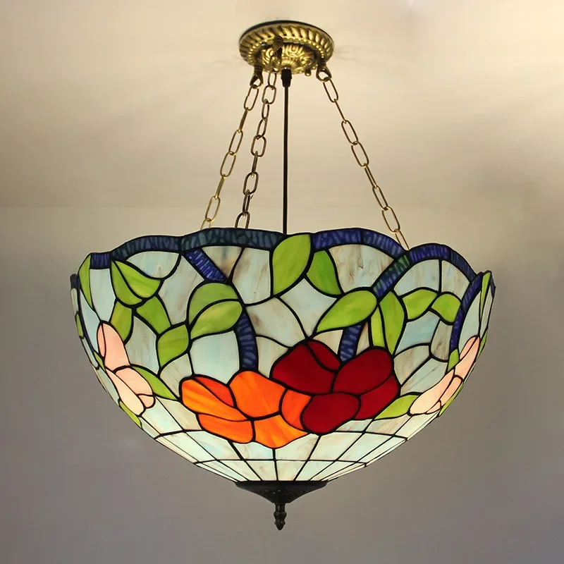 ULANI Тиффани подвесной светильник светодиодный ретро творческий гостиная