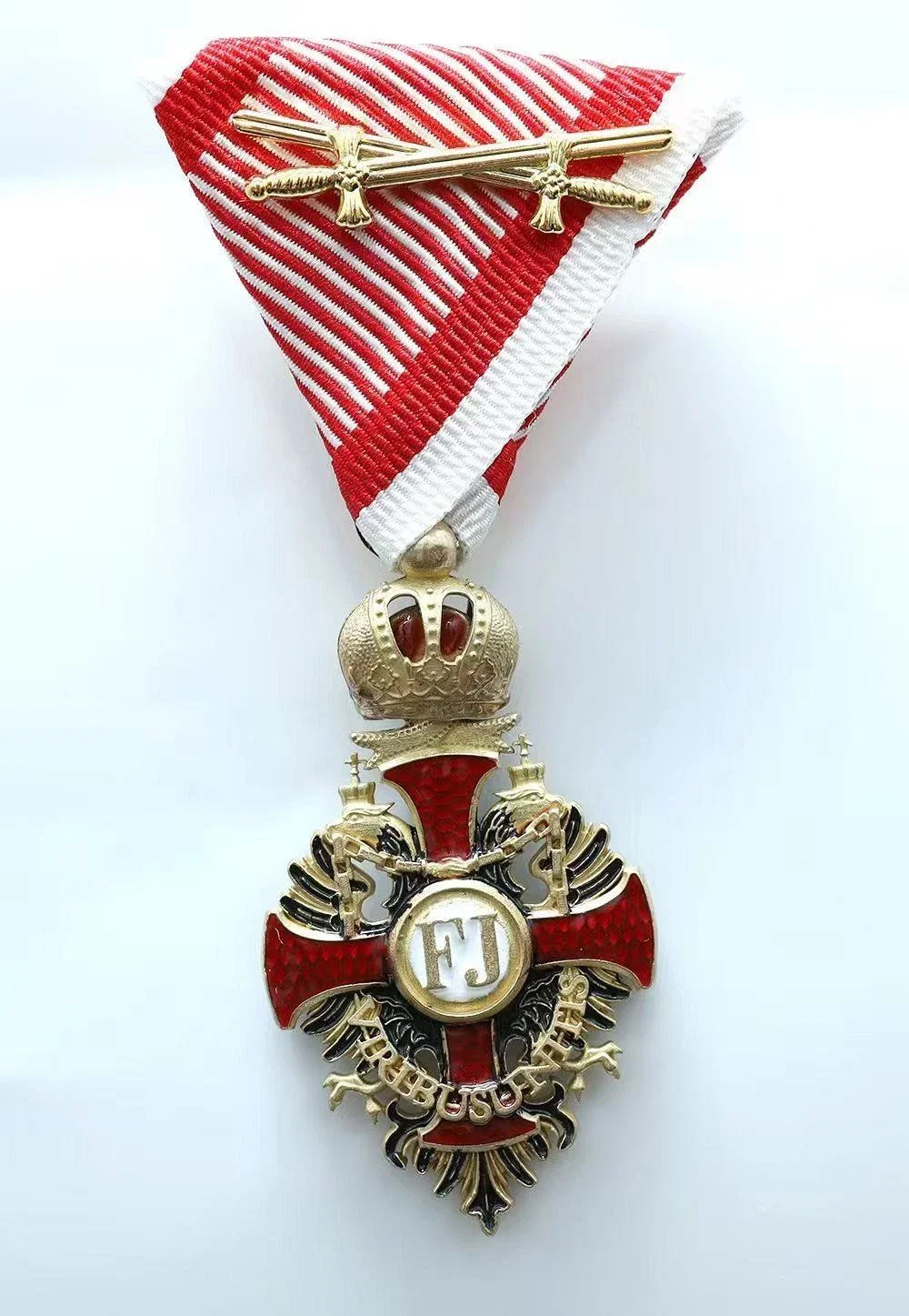 Копия медали Австро-Венгерской императорской короны Мерит Крест Франц Иосиф I иосиф иосифович первольф история славян