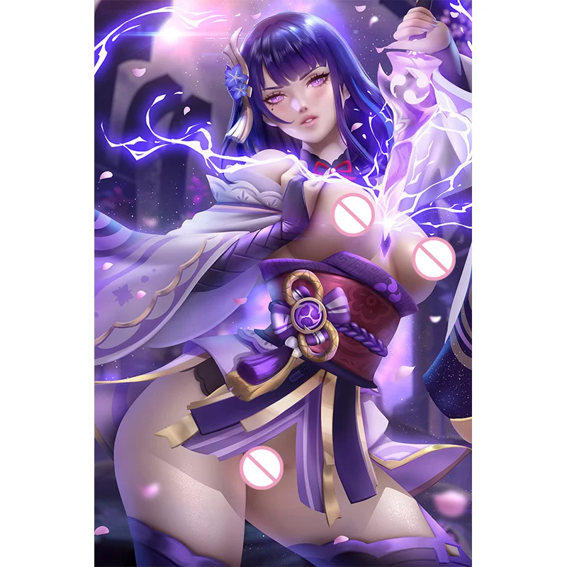 Печать игры Baal Azula Astrid Женская Искусство Холст постер с рамкой на заказ 16x24 24x36 дюймов спальня домашний декор Настенная картина