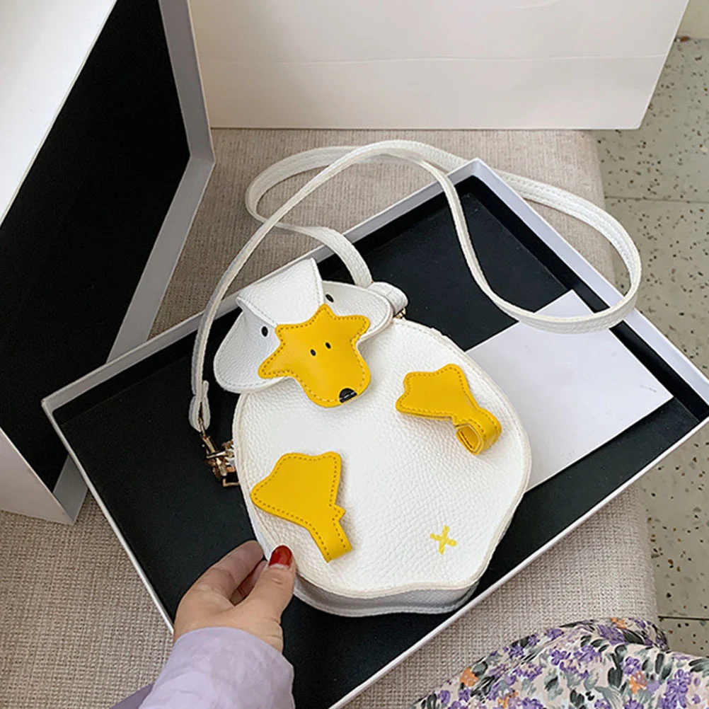 Mobile Phone Bag Cute Duck Purse Crossbody Shoulder Strap Storage Small