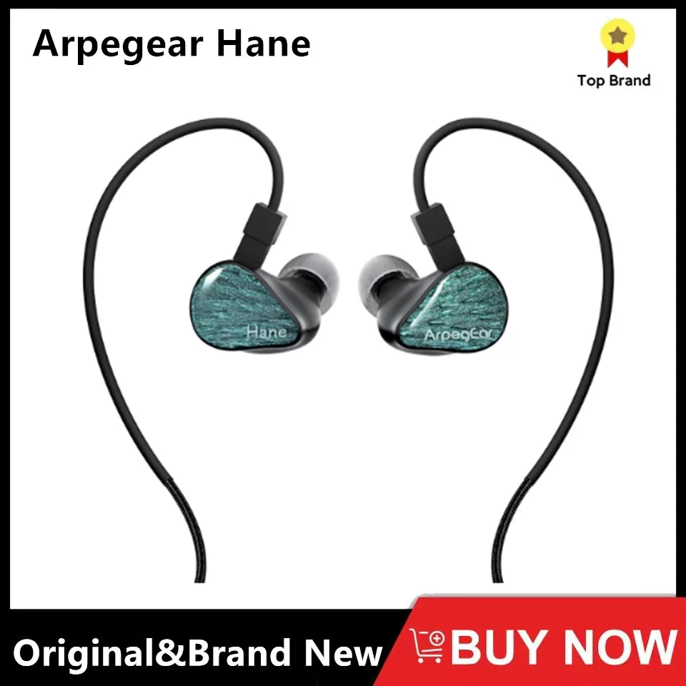Arpegear Hane 10 мм Динамический драйвер наушники-вкладыши с 0 78 2-контактным съемным